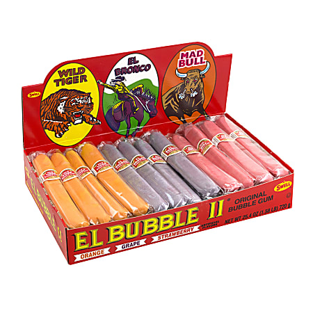 Dubble Bubble El Bubble II Gum Cigars, Pack Of 36
