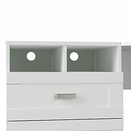 Bush furniture wheaton 60w online reversible corner desk with storage