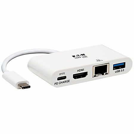 Tripp Lite USB-C to HDMI Multiport video Adapter Converter, U44406NH4GUC