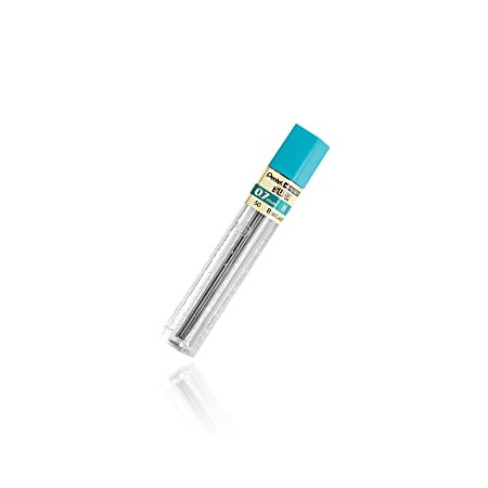 Pentel® Super Hi-Polymer® Leads, 0.7 mm, H, Medium, 12 Leads Per Tube
