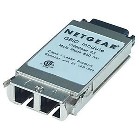 Netgear ProSafe AGM721F Fiber Gigabit Module GBIC - Office Depot