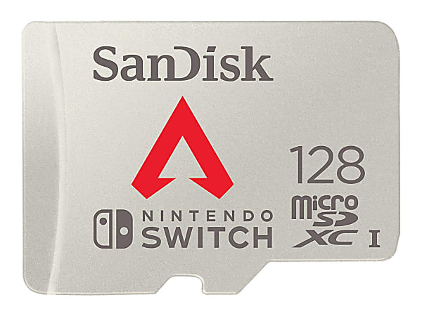 SanDisk microSDXC Memory Card For Nintendo Switch 128GB - Office Depot