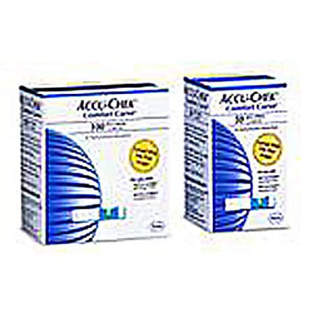 ACCU-CHEK® Comfort Curve Test Strips, Box Of 50