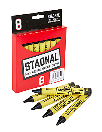 Crayola Bulk Crayons - Black Wax - 12 / Box