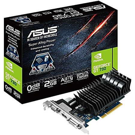 Asus GT730-2GD3-CSM GeForce GT 730 Graphic Card - 700 MHz Core - 2 GB DDR3 SDRAM