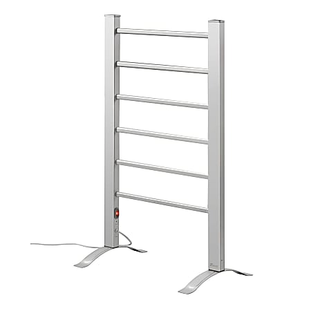 Pursonic TW300 Stainless-Steel Free-Standing Towel Warmer, 32-1/4”H x 24-3/4”W x 2-3/16”D, Silver
