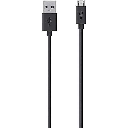 Belkin MIXIT Micro USB ChargeSync Cable, F2CU012bt2M-BLK