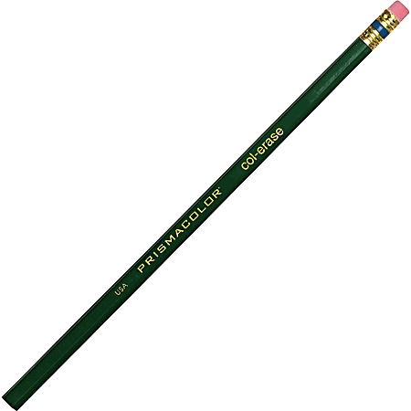 Prismacolor Col-Erase Erasable Colored Pencil LIGHT GREEN DOZEN 