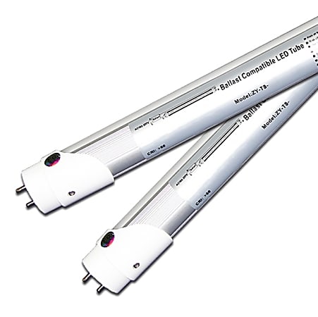 James LED T8 4' Magic Tube, 18 Watt, 4000K, Type AB Hybrid, 2520 Lumens, Box of 30 Tubes