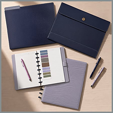 TUL Discbound Notebook With Vegan Leather Cover Letter Size Narrow ...