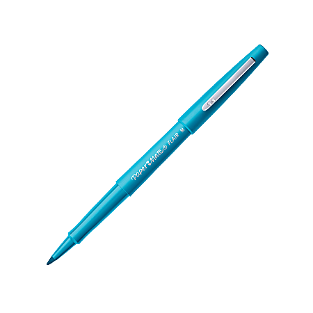 Paper Mate® Flair® Porous-Point Pen, Sky Blue Ink