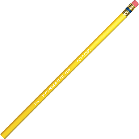 Prismacolor Col Erase Pencils Yellow Box of 12 - Office Depot