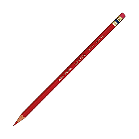 Prismacolor® Col-Erase® Pencils, Scarlet Red, Box of 12