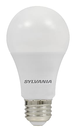 Sylvania A19 Dimmable 800 Lumens LED Bulbs, 9 Watt, 2700 Kelvin/Soft White, Pack Of 6 Bulbs