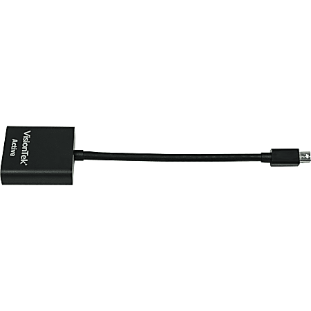 VisionTek Mini DisplayPort to SL DVI-D Active Adapter (M/F), 900341