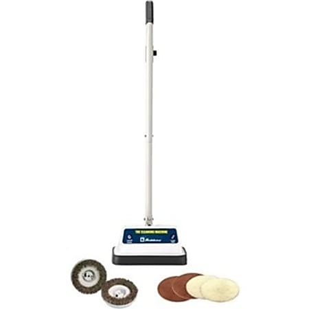 Koblenz Upright Rotary Cleaner - 12" Cleaning Width - 20 ft Cable Length - 4.20 A - White, Gray
