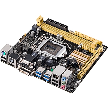 Asus H87I-PLUS Desktop Motherboard - Intel H87 Express Chipset - Socket H3 LGA-1150