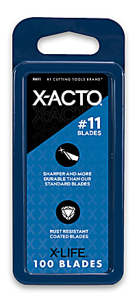 X Acto Knife Blades No. 11 Blade Pack Of 100 - Office Depot