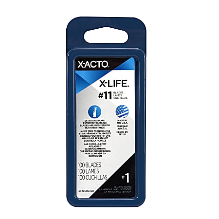 X Acto Knife Blades No. 11 Blade Pack Of 100 - Office Depot