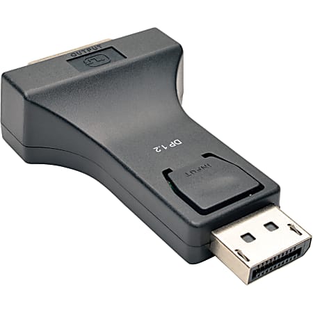 Eaton Tripp Lite Series DisplayPort to DVI Adapter Converter Compact DP to DVI M/F DPort 1.2 - Display adapter - P134000DVIV2
