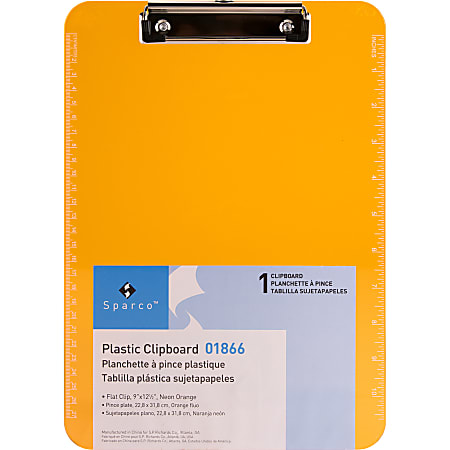 Business Source Flat Clip Clipboard - 9