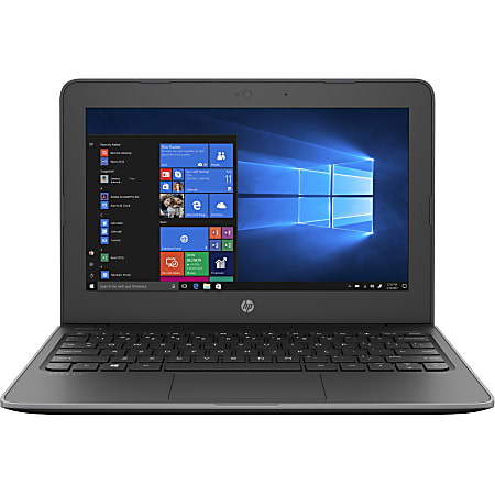 HP Stream 11 Pro G5 11.6" Notebook - 1366 x 768 - Intel Celeron N4000 Dual-core (2 Core) 1.10 GHz - 4 GB RAM - 64 GB Flash Memory - Windows 10 Pro - Intel UHD Graphics 600 - 12 Hour Battery - IEEE 802.11a/b/g/n/ac Wireless LAN Standard)