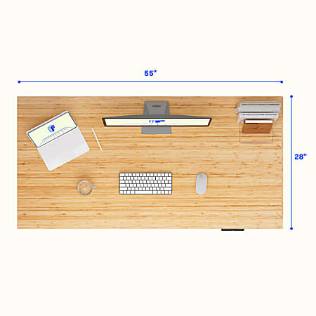 FlexiSpot E7 Commercial 55 W Electric Adjustable Height Standing