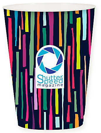 Custom Full Color Flex Promotional Stadium Cup 16 Oz, Frost