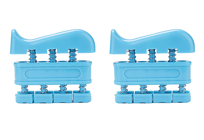 Mind Reader Finger Strengtheners, Blue, Pack Of 2 Strengtheners