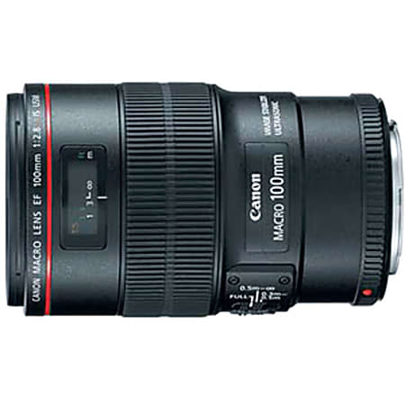 Canon EF 100mm f/2.8L IS USM Macro Lens - 100mm - f/2.8