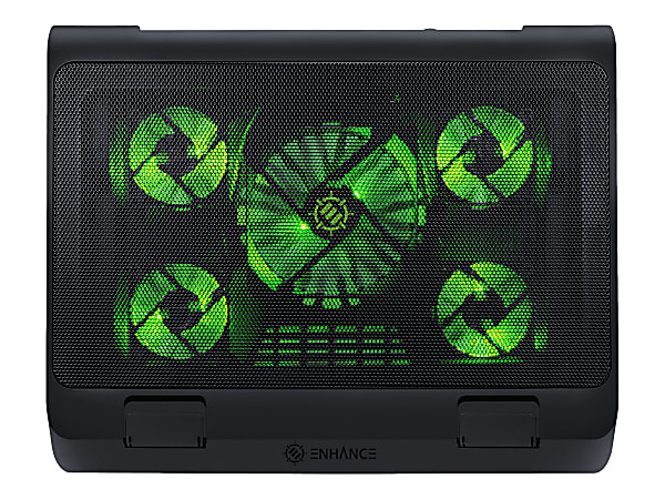 ENHANCE GX-C1 - Notebook cooling pad - 19" - green