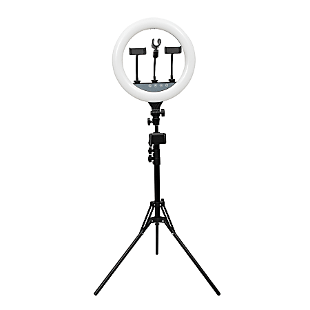 Standing Selfie Light, 26 cm Ring Light With 3 Modes, Extendable