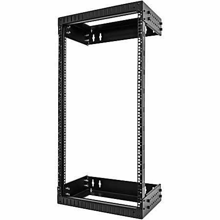 StarTech.com 21U 19" Wall Mount Network Rack - Adjustable Depth 12-20" Open Frame for Server Room /AV/Data/Computer Equipment w/Cage Nuts