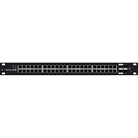 Ubiquiti EdgeSwitch ES-48-500W Layer 3 Switch - 48 Ports - Manageable - 3 Layer Supported - 1U High - Rack-mountable - 1 Year Limited Warranty