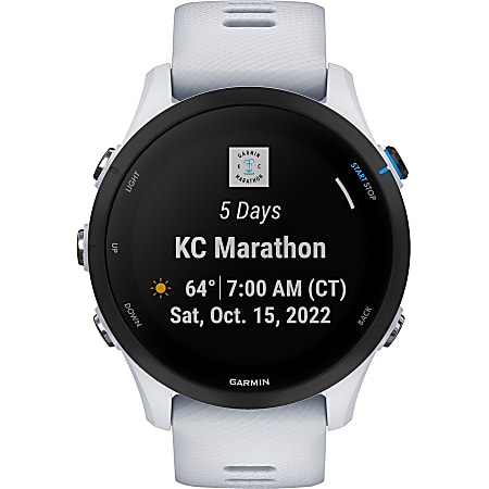 GARMIN FORERUNNER 255S MUSIC ホワイト Garmin Forerunner 255 Music Running Smartwatch Whitestone - Office