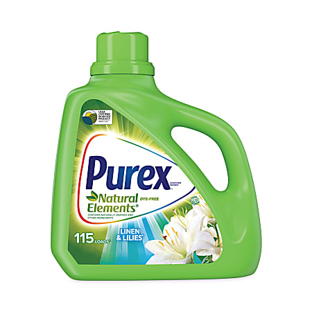 Ultra Natural Elements HE Liquid Detergent, Linen and Lilies, 150 oz Bottle, 4/Carton Ultra Natural Elements HE Liquid Detergent, Linen and Lilies, 150 oz Bottle, 4/Carton