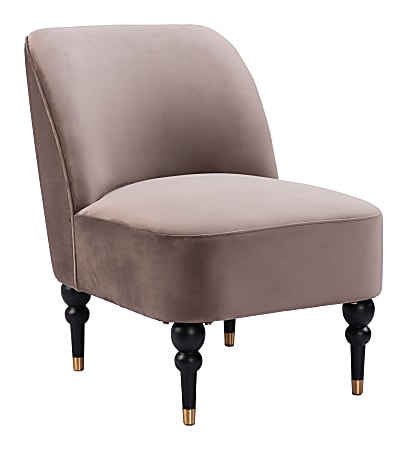 Zuo Bintulu Accent Chair, Taupe