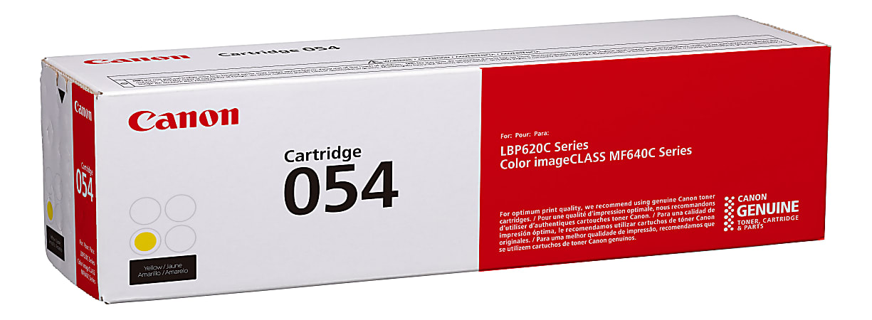 Canon 054 Yellow Toner Cartridge 3021C001 Office Depot