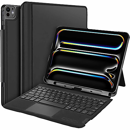 CODi Bluetooth Keyboard Folio Case with Track Pad - for iPad Pro 11" (M4)