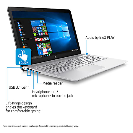 Hp Pavilion 15 Cc563nr Laptop 156 Touch Screen 7th Gen Intel Core I3 8gb Memory 1tb Hard Drive Windows 10 Home - Office Depot