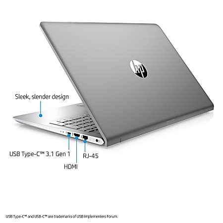 Hp Pavilion 15 Cc563nr Laptop 156 Touch Screen 7th Gen Intel Core I3 8gb Memory 1tb Hard Drive Windows 10 Home - Office Depot