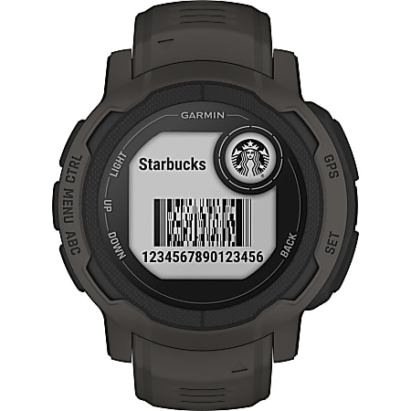 Garmin Instinct 2 GPS Smartwatch Graphite - Office Depot