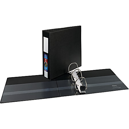 Avery® One-Touch EZD™ Heavy-Duty 3-Ring Binder, 3" D-Rings, Black