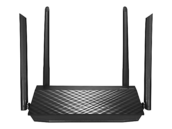 ASUS RT-AC1200GE - Wireless router - 4-port switch - GigE - 802.11a/b/g/n/ac - Dual Band