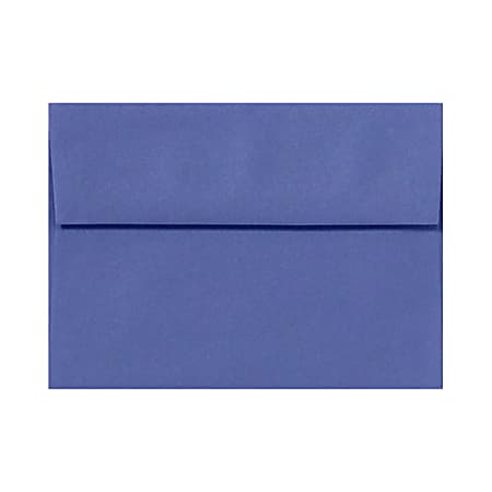 LUX Invitation Envelopes, A7, Peel & Stick Closure, Boardwalk Blue, Pack Of 250