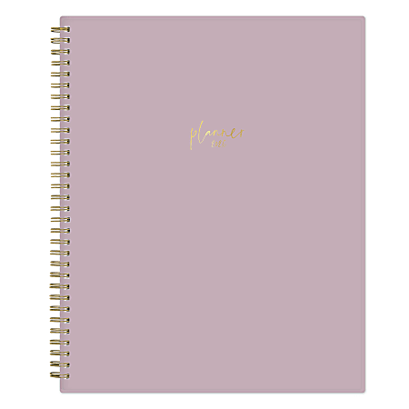 2026 Blue Sky Belinda Selene Weekly/Monthly Planner, 8-1/2” x 11”, Light Purple, January To December, 155742