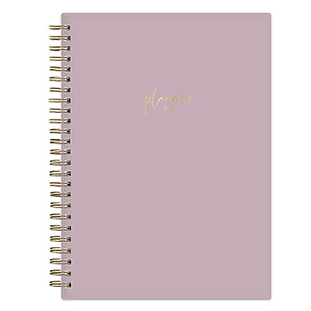 2026 Blue Sky Belinda Selene Weekly/Monthly Planner, 5-7/8” x 8-5/8”, Light Purple, January To December, 155741