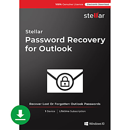 Stellar Password Recovery For Outlook Windows - Office Depot