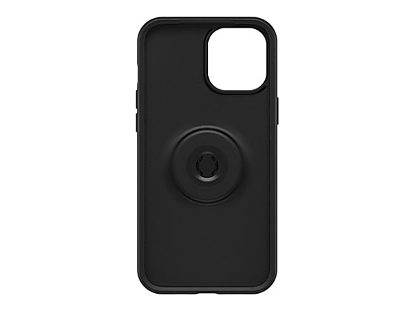 OtterBox Otter + Pop Symmetry Series - ProPack Packaging - back cover for cell phone - black - for Apple iPhone 12 Pro Max