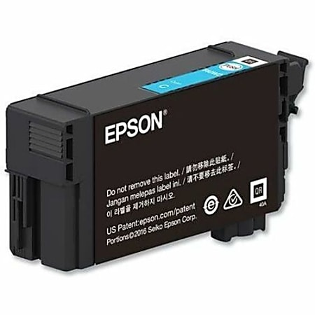 Epson UltraChrome XD2 T40W Original High Yield Inkjet Ink Cartridge - Cyan - 1 Pack - Inkjet - High Yield - 1 Pack
